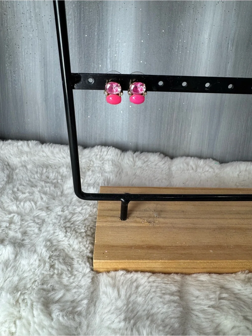 Kate Spade Shine On Pink Crystal Stud